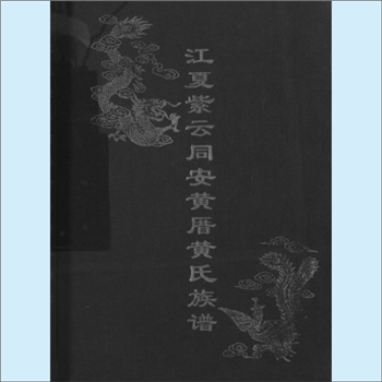 黄-福建厦门-翔安区内厝镇黄厝村黄氏2001版《江夏紫云同安黄厝族谱》：紫云黄氏守恭-纶公位下谱。纶公