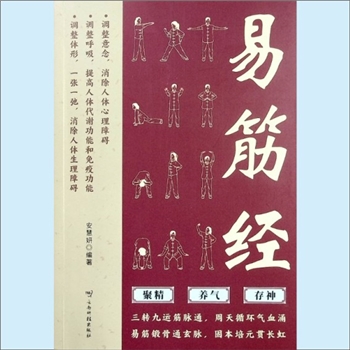 道教典籍《易筋经》：安慧妍编著，聚精、养气、存神。三转九运筋脉通，周天循环气血涌，易筋锻骨通玄脉