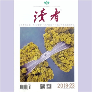文摘杂志《读者》：2019年第23期（12月上），总第700期，常务副社长、副总编辑：宁恢，文摘杂志类半月刊