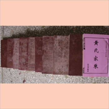 黄-湖南衡阳县永福黄氏2001版《黄氏六修族谱》：观公位下，共8册